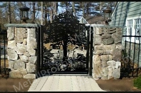 MetallProf.by. Продукция из металла и стекла. Калитки, двери.